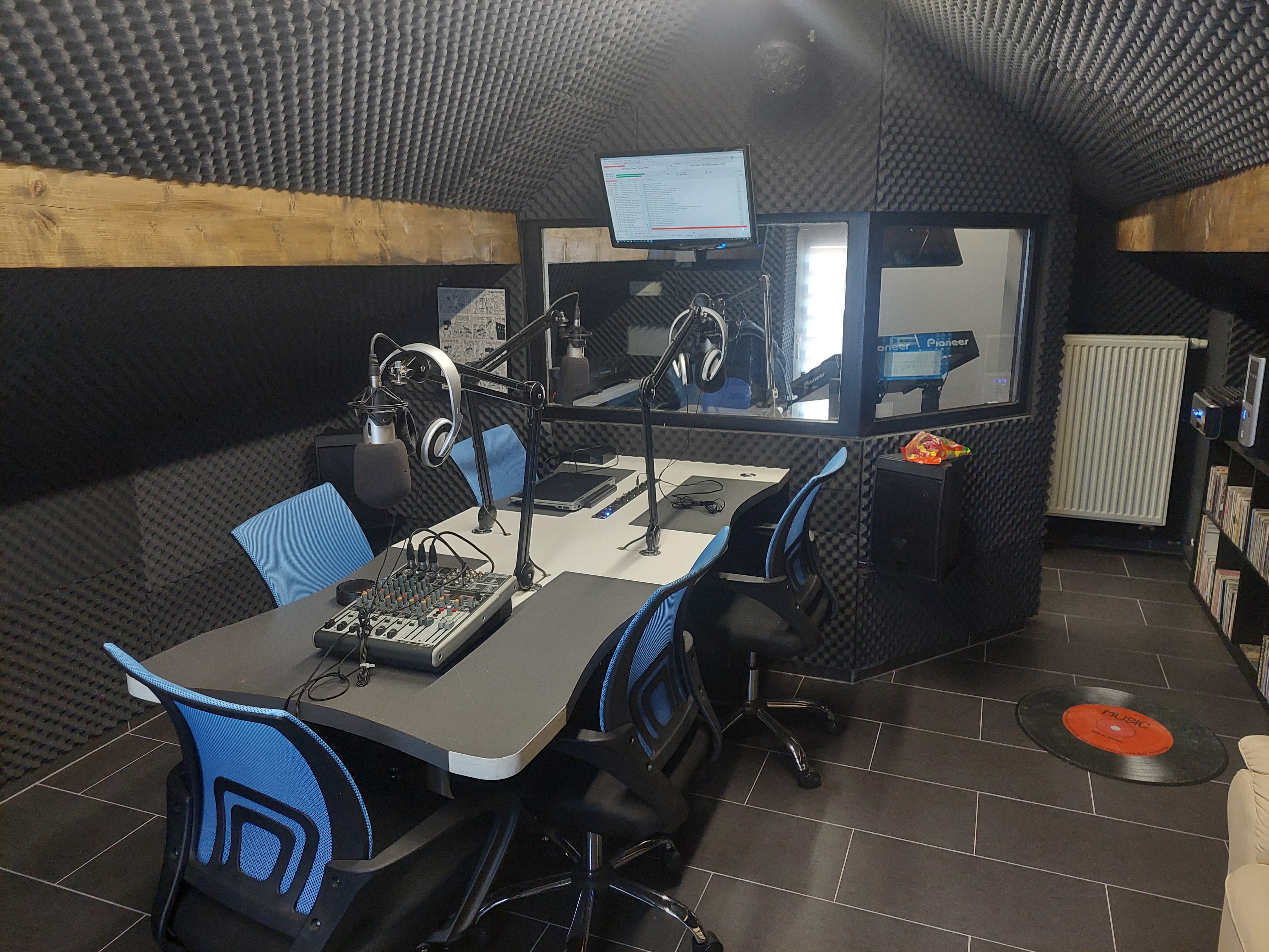 Les studios sont finis